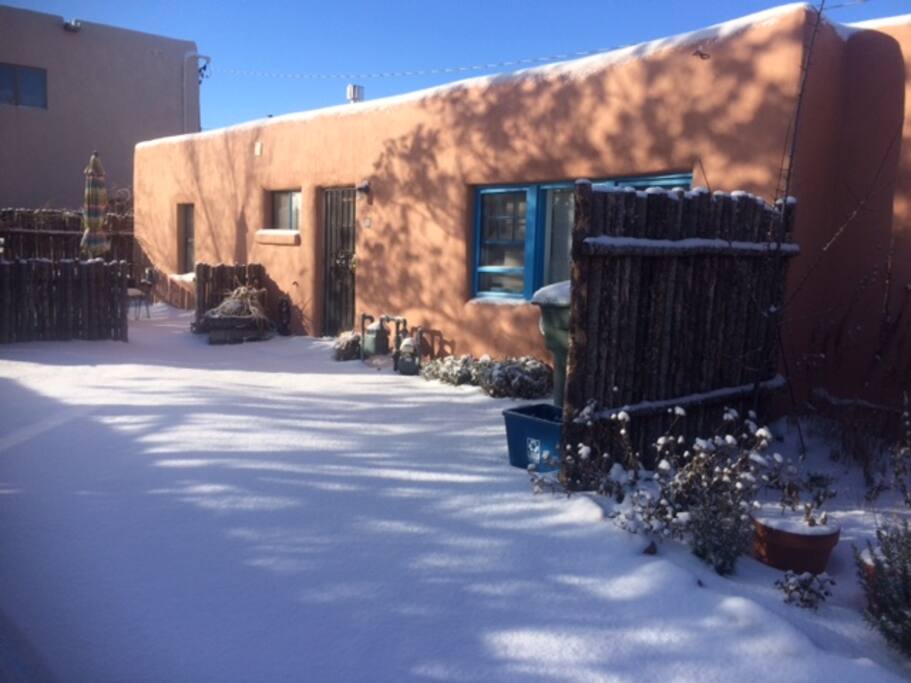 Wintry scene on a recent snowy day!