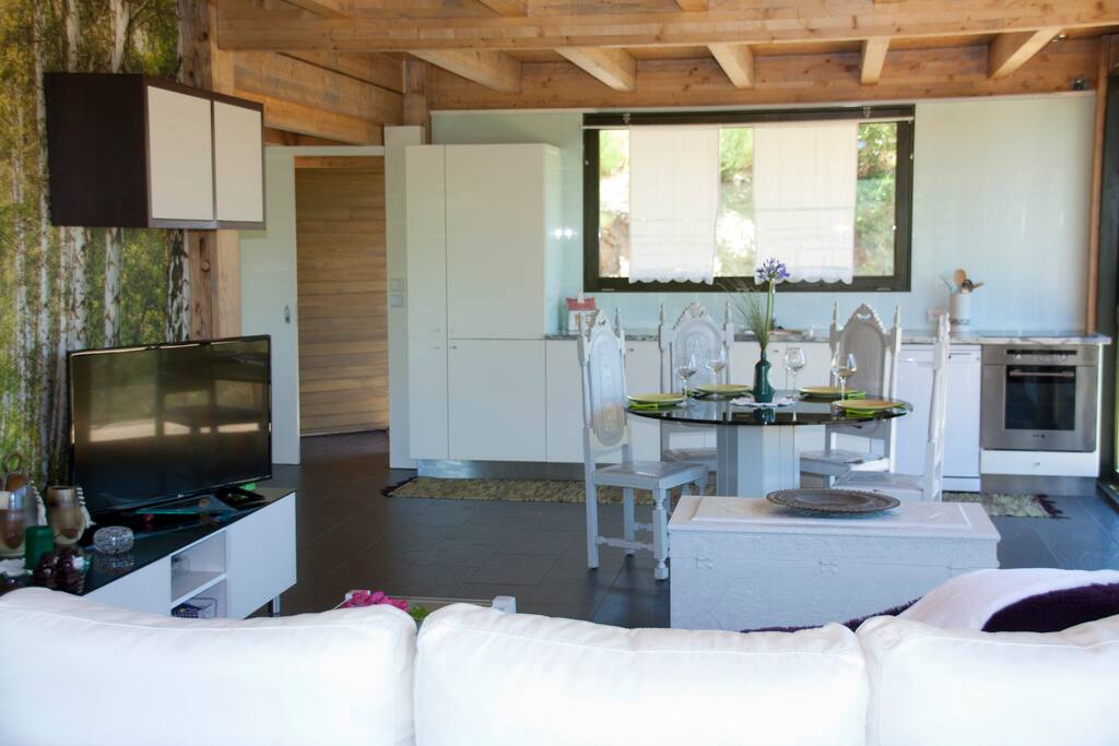 Open space cozinha/sala