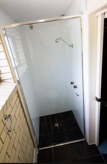 Bathroom same level