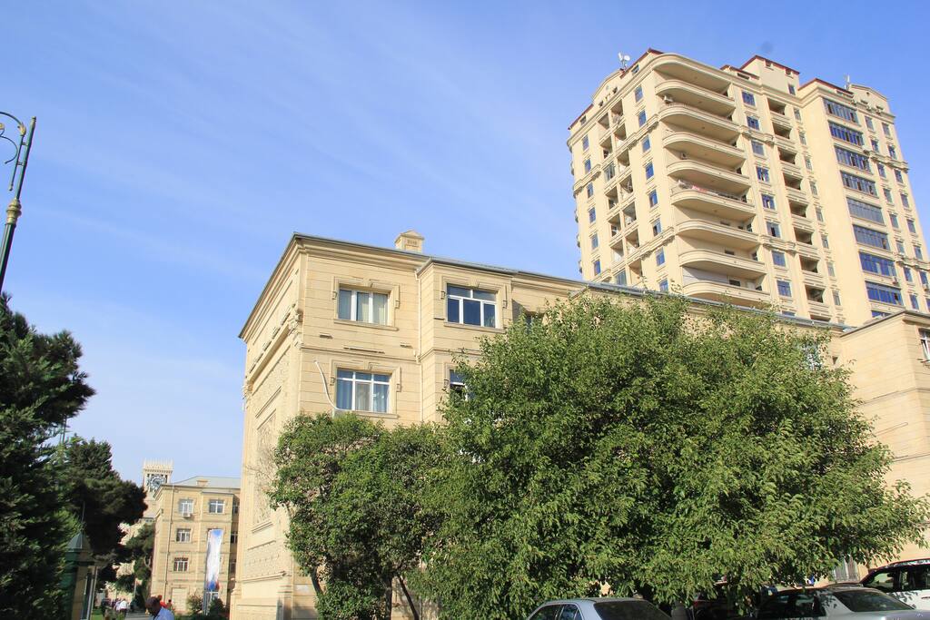 General view of the building