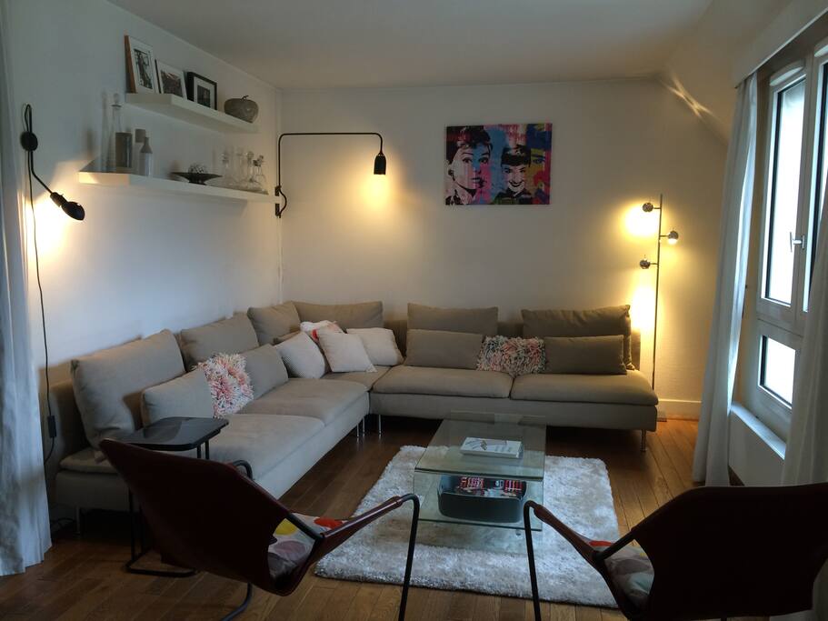 Salon, fenêtre plein sud