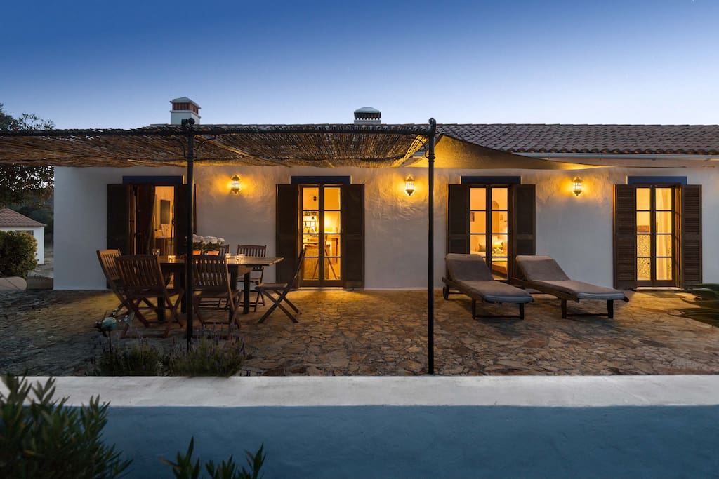 Back of the house.