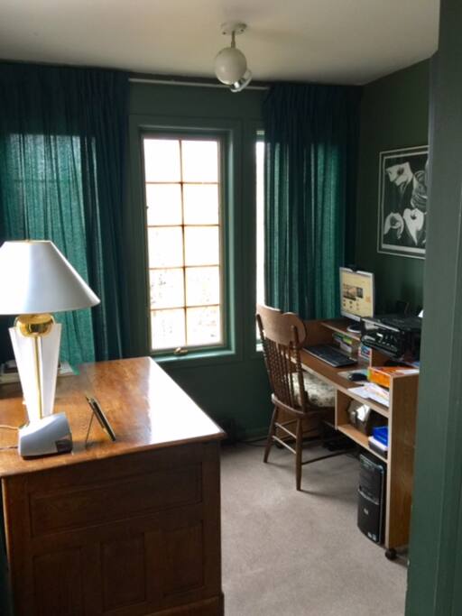 Adjoining private den - good for any office work.