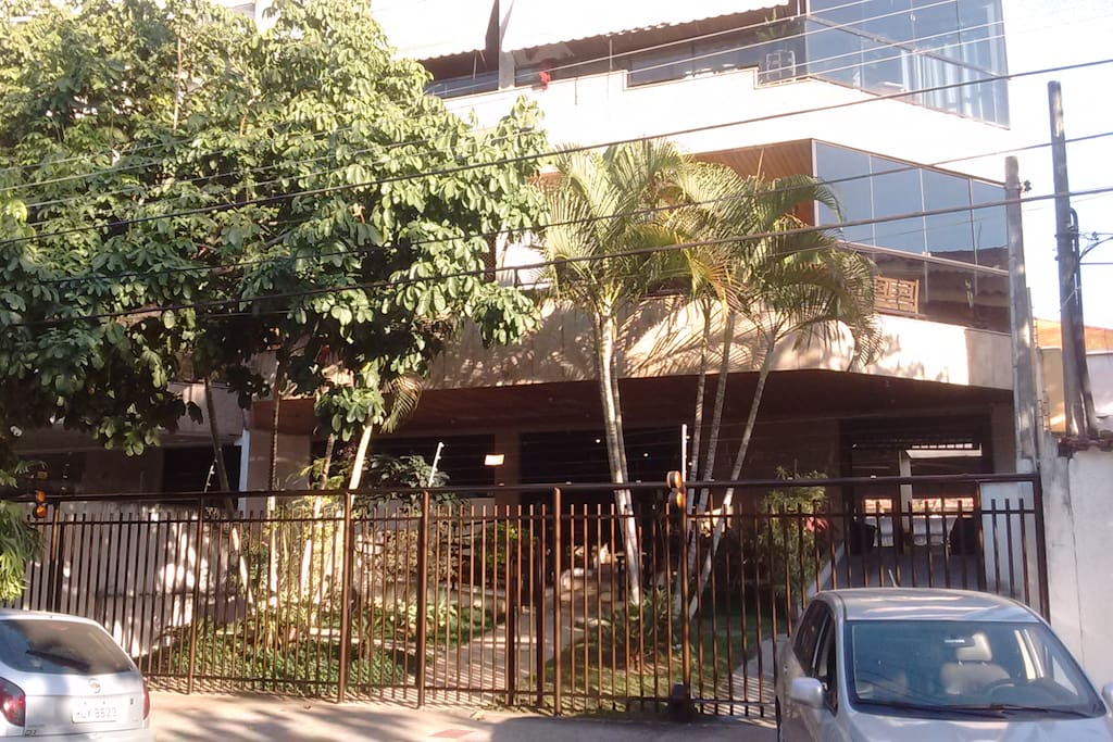 Front of the building