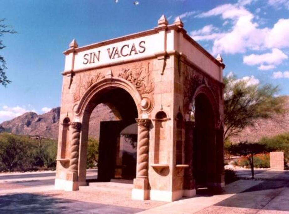 Community Gate with Attendants