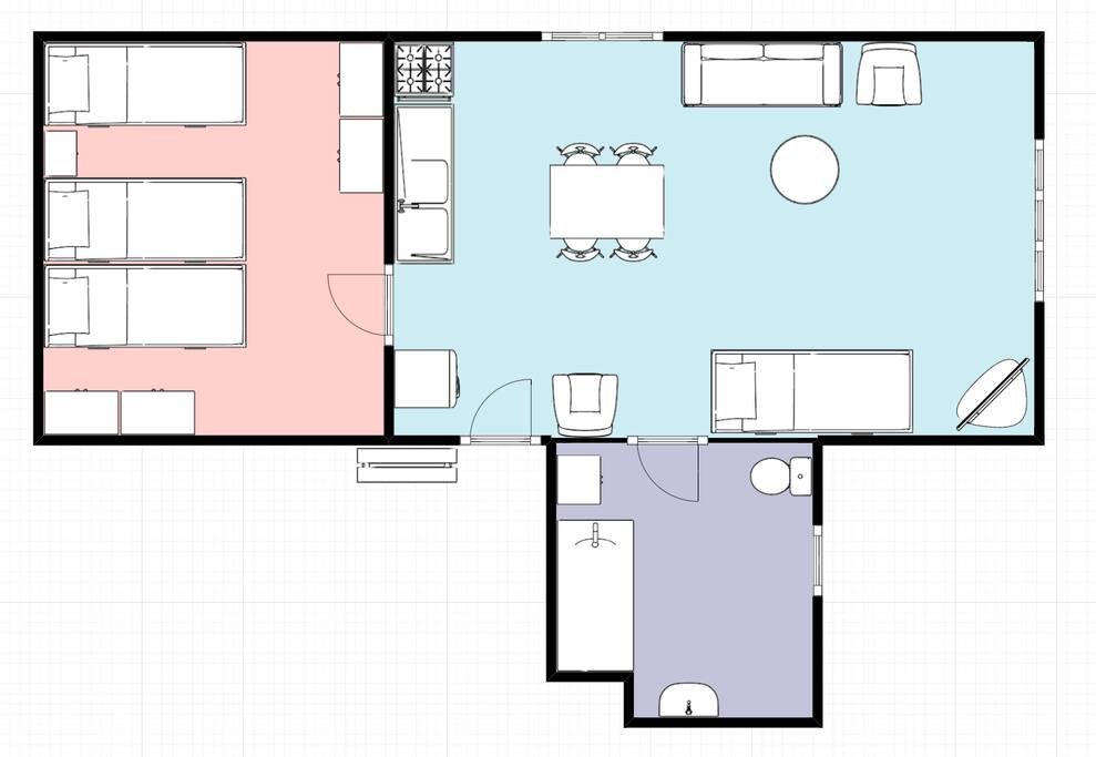 Site plan - attic apartment