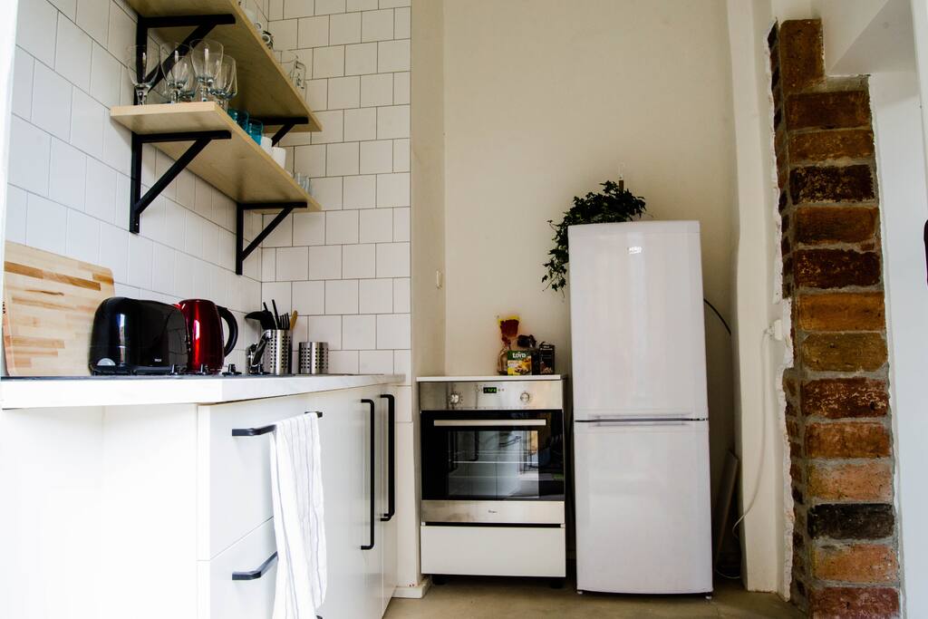 Kitchen with all the amenities needed to make everything from light meals to huge feasts.