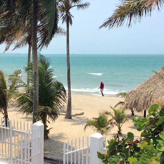 Playas frente al condominio