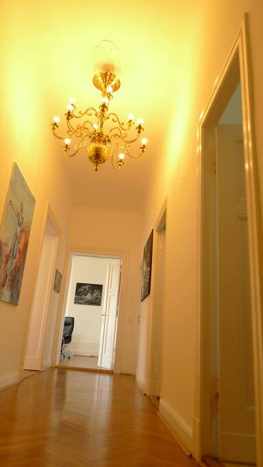 Der erste Blick in die Wohnung