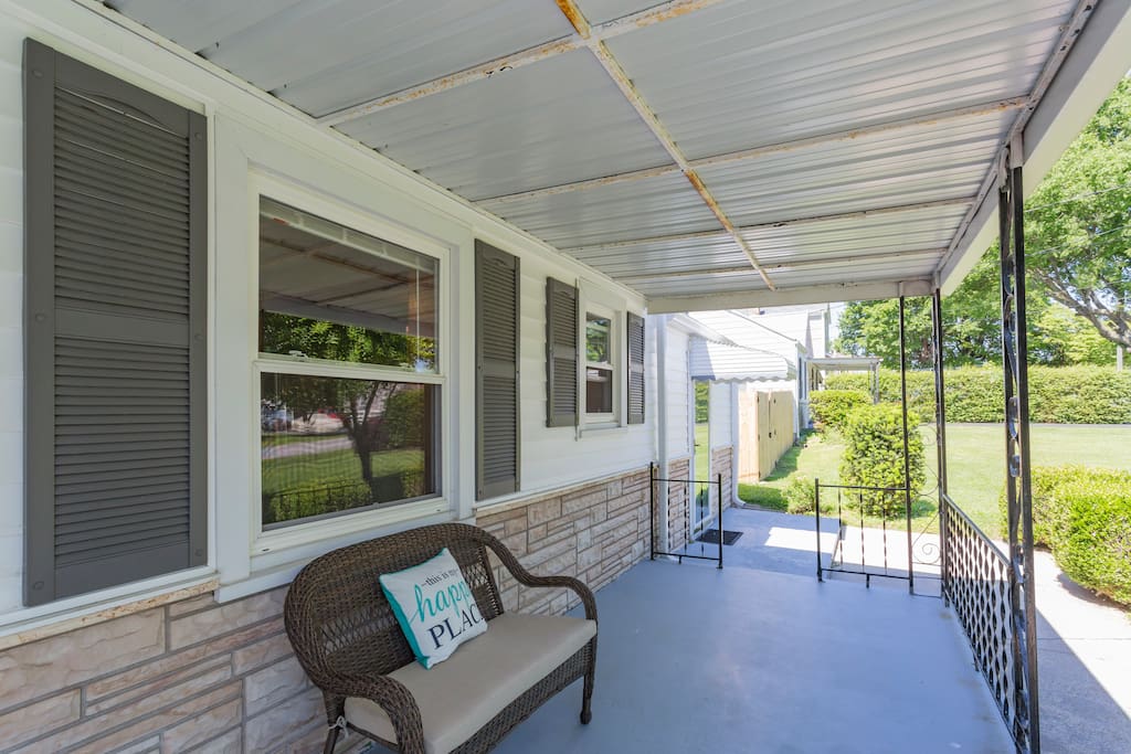 The perfect patio for a relaxing time!
