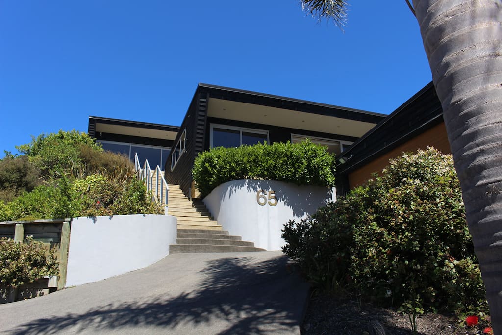 Steps up toward Glenfern - first apartment