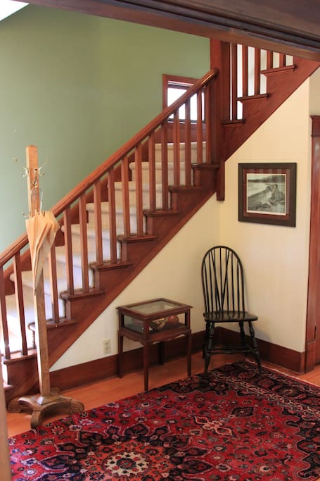 welcoming foyer