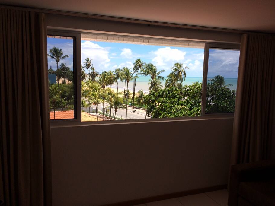vista para o mar!