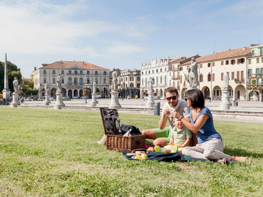 Pic nic in Prato della Valle