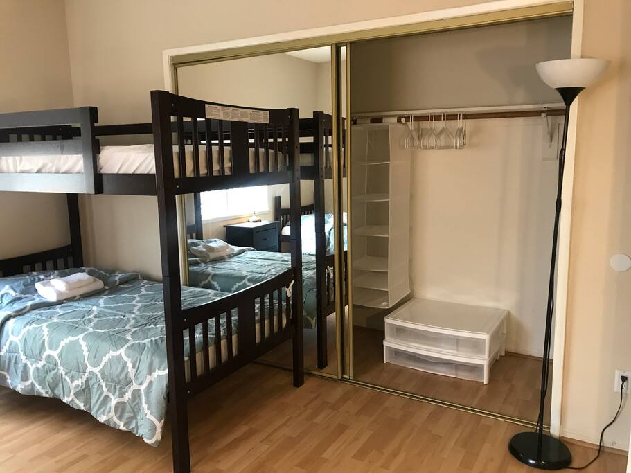Room #3 with walk-in closet