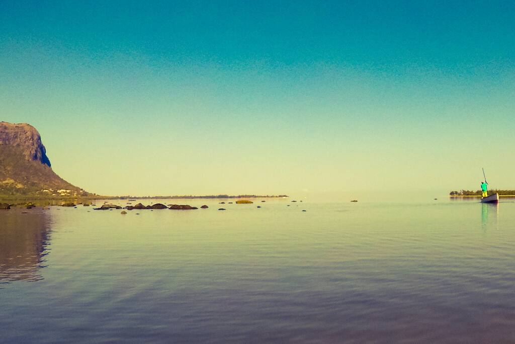 sometimes you can see fisherman going out fishing
