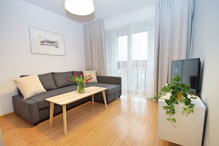 Apartament Uniwersytecka Katowice. Spodek 5 min