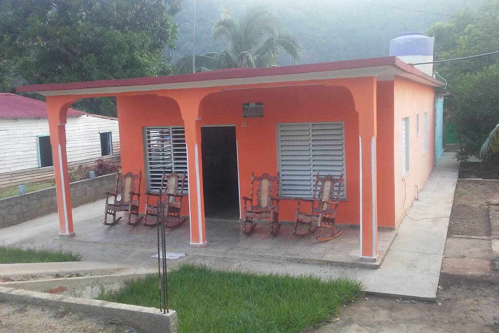 frente de la casa