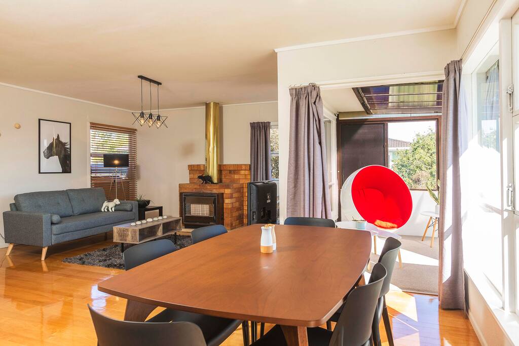 Living + Dining + Conservatory Room