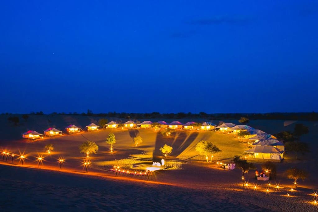Samsara Desert Camp & Resort, Evening