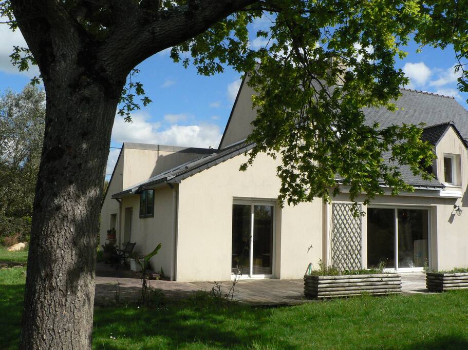 Vu du jardin