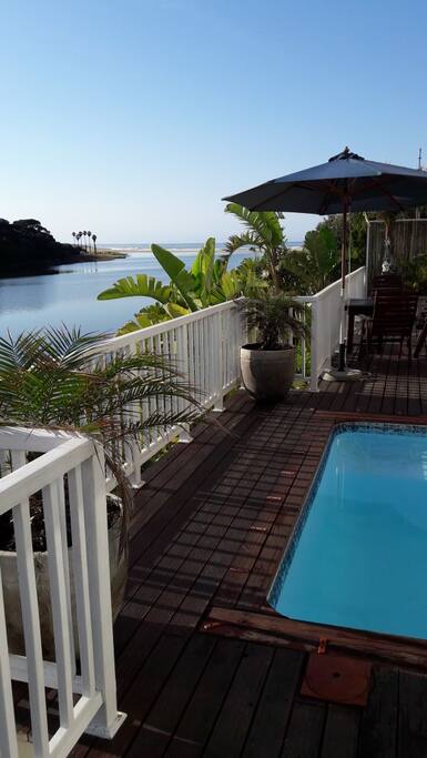 View from deck