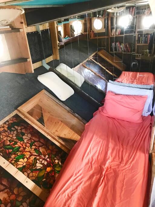 The Library; single bed.