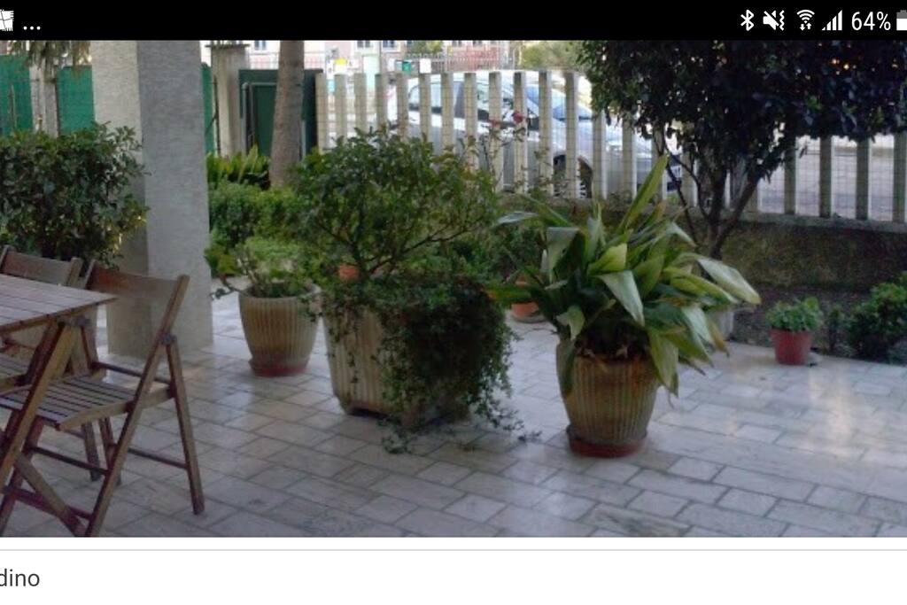 Giardino condominiale