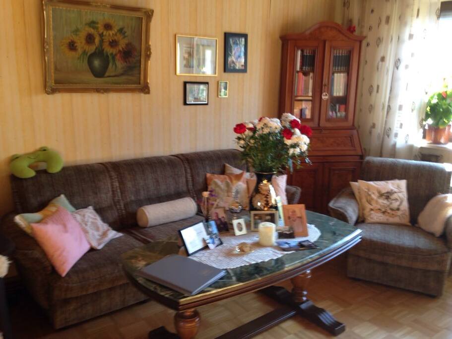 Im Wohnzimmer