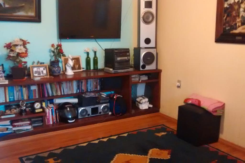 Sala de TV e som