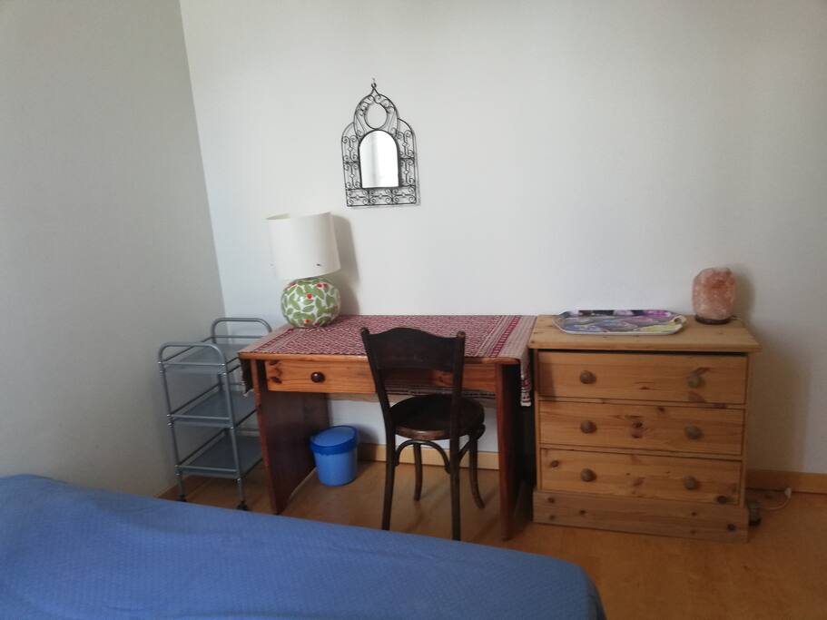 Chambre bleue (bureau)