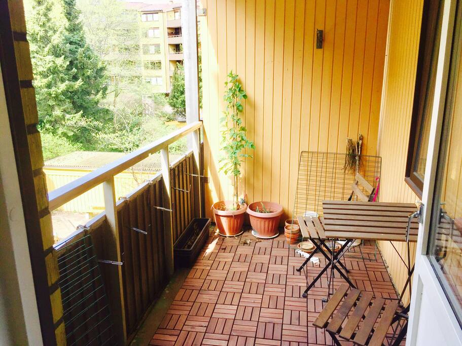 Balcony.