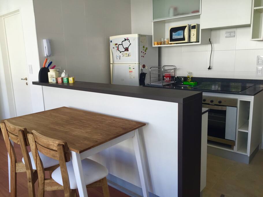 Fully equipped kitchen