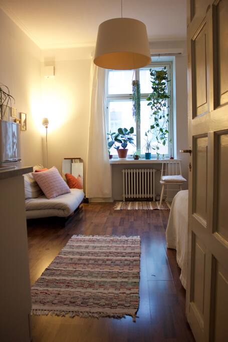 Please feel like home at my place!
