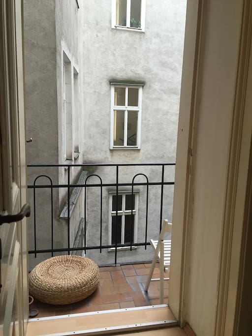small balcony