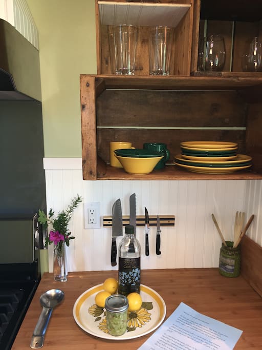 Stocked kitchen