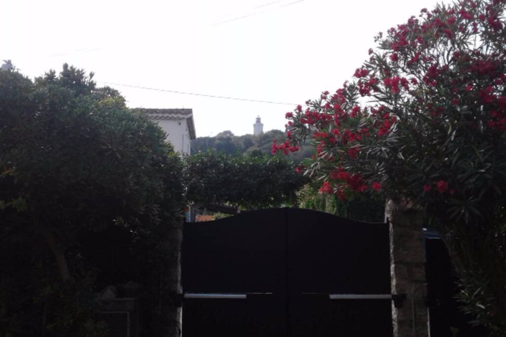 entrée , vue