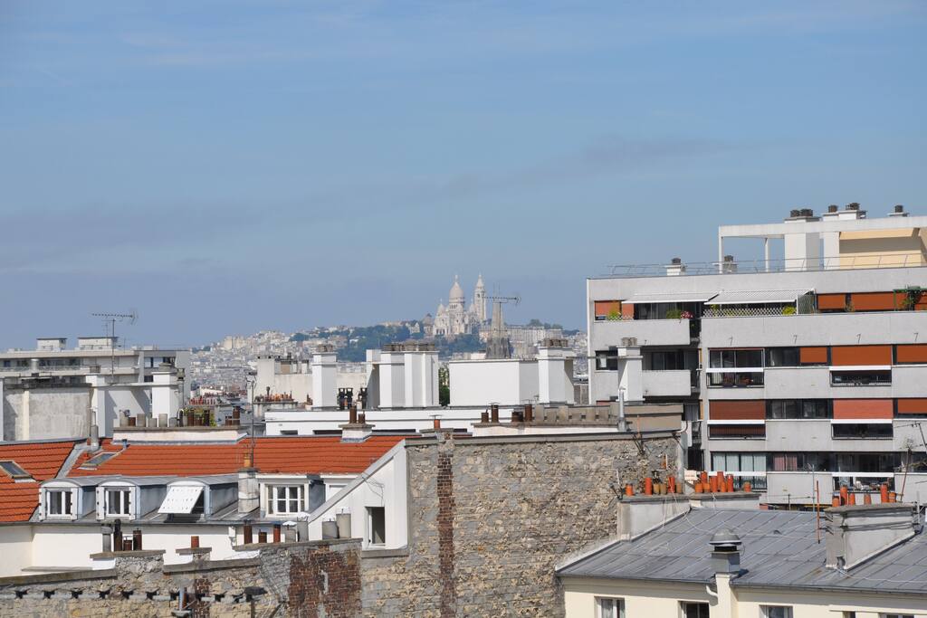 View (Sunset!) of Sacré-Coeur