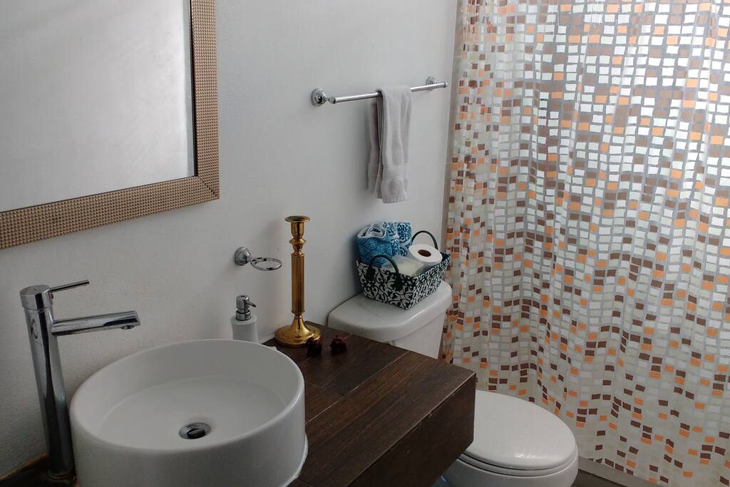 Bathroom for guests only.