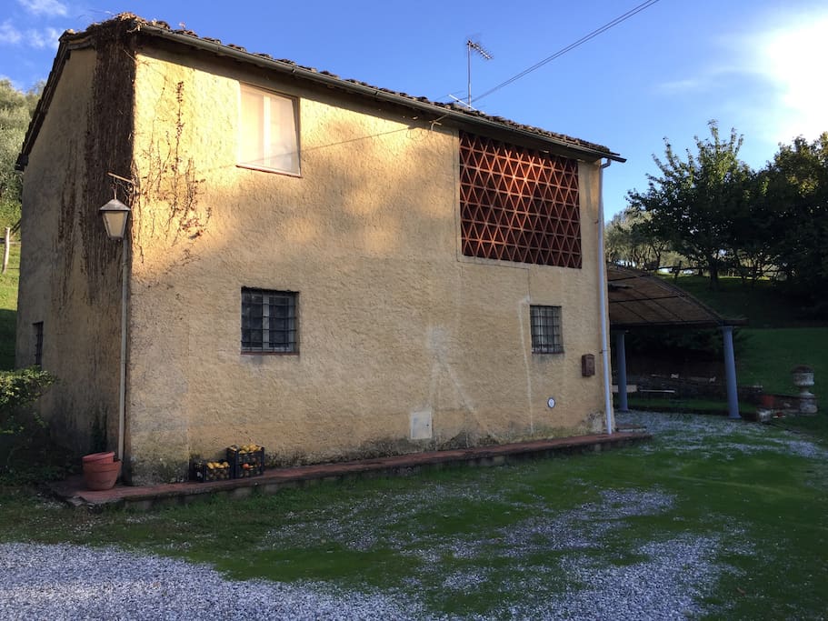 Arrivo con parcheggio