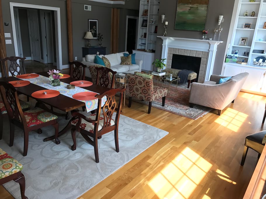 Living Room & Dining Room