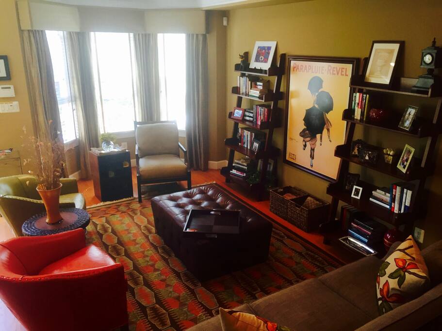 Spacious front living area