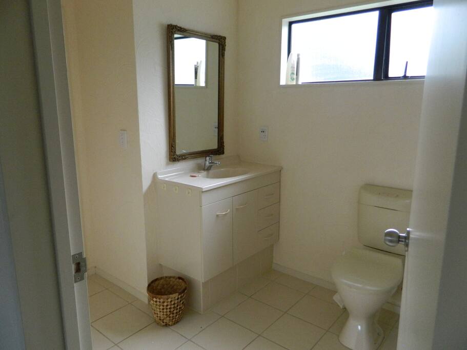 The bathroom