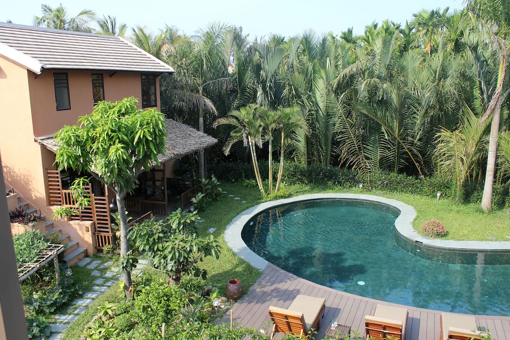 An Villa's Pool & garden
