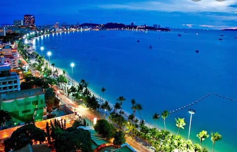 Central Pattaya/ buakhao street/ 400m to Beach