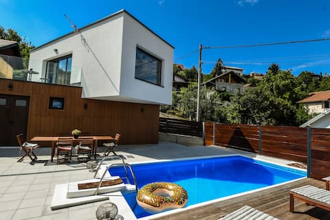 Villa Dream Samobor, villa with a view and a pool