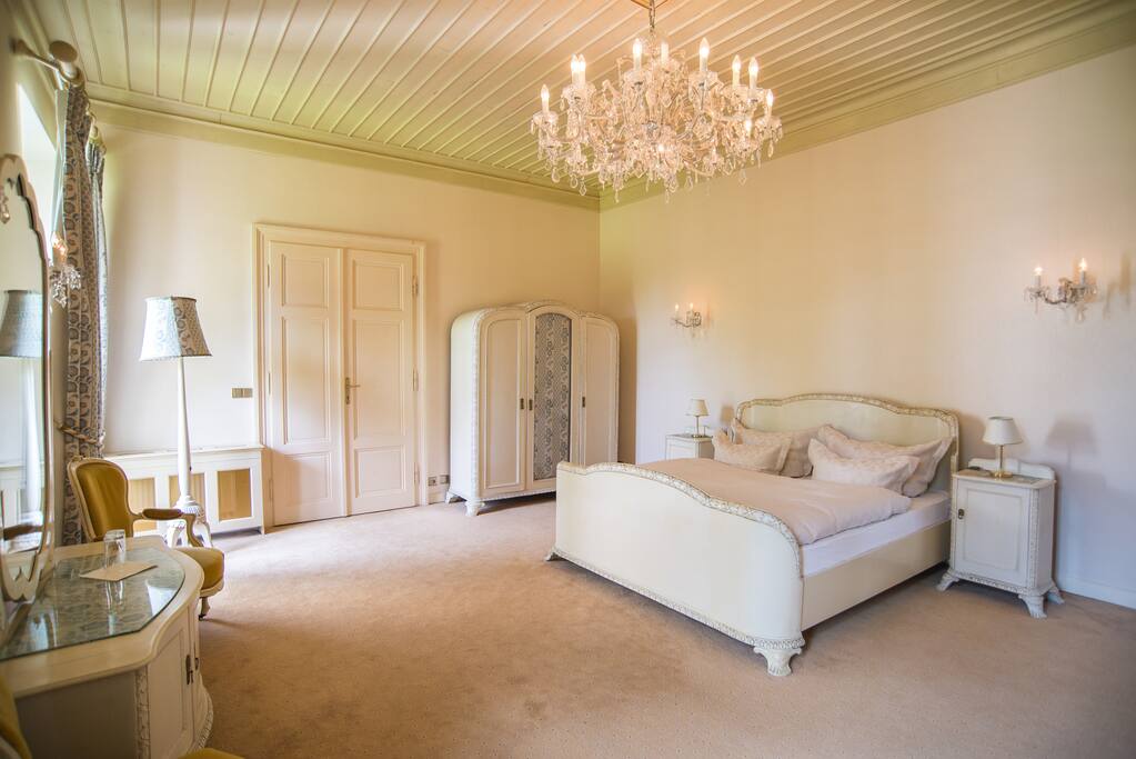 Seven plus three unique bedrooms are at your disposal with full privacy.