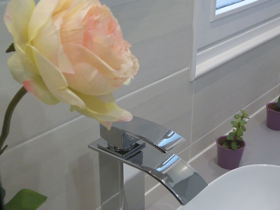 Détail de la salle de bain