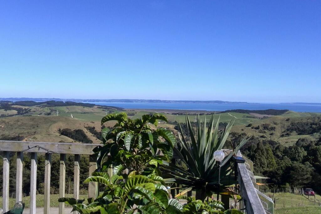 The view from the deck