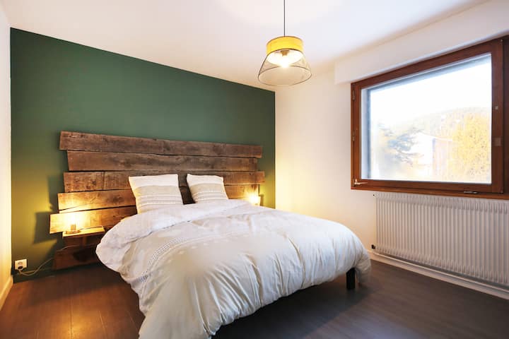 4号卧室，双人床为160X200